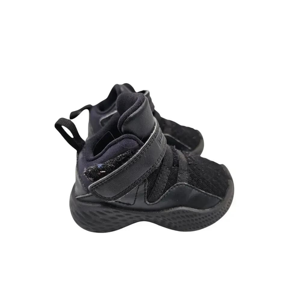 Jordan Formula 23 BT toddler baby shoes Sz 4C Solid Black